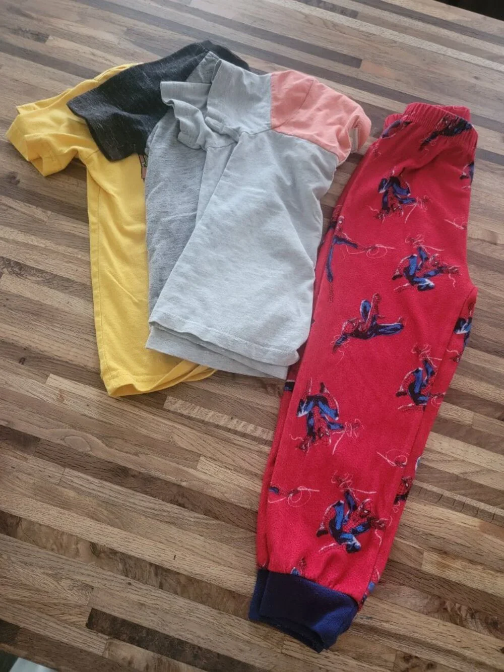 3 Tops, One PJ Bottom Boys Bundle size 4/5 Youth